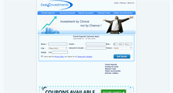 Desktop Screenshot of deal4investments.com
